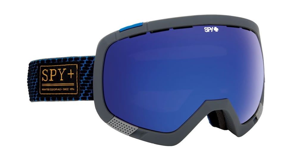 Spy Optic Platoon Ski Goggles - Undercover Blue Frame, Bronze W/ Dark Blue Spectra &amp; Blue Contact Lens, 312012159388