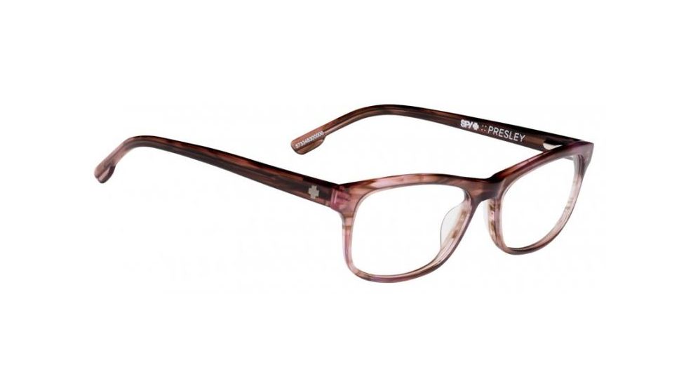 Spy Optic Presley Progressive Prescription Eyeglasses, Pink Smoke Frame, 573348300000PR