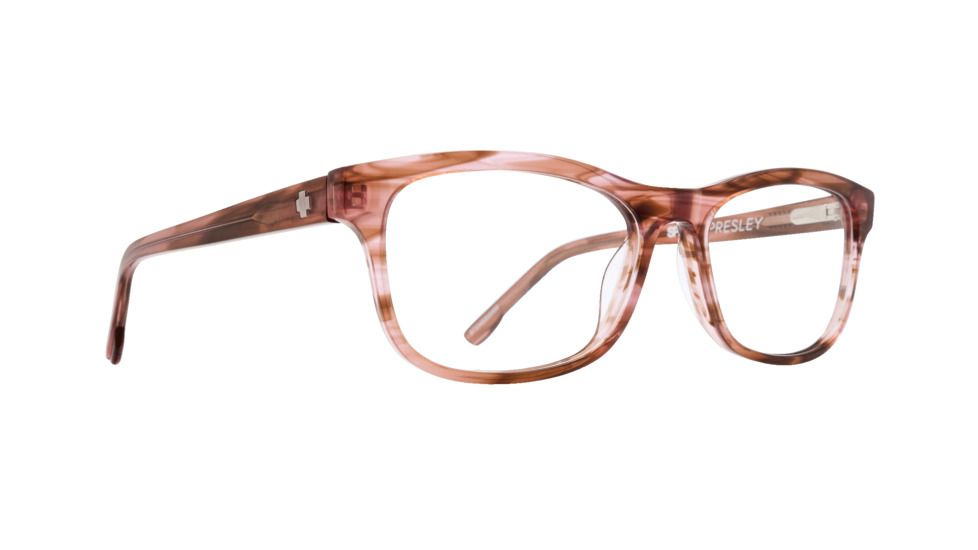 Spy Optic Presley Progressive Prescription Eyeglasses, Pink Smoke Frame, 573348300000PR