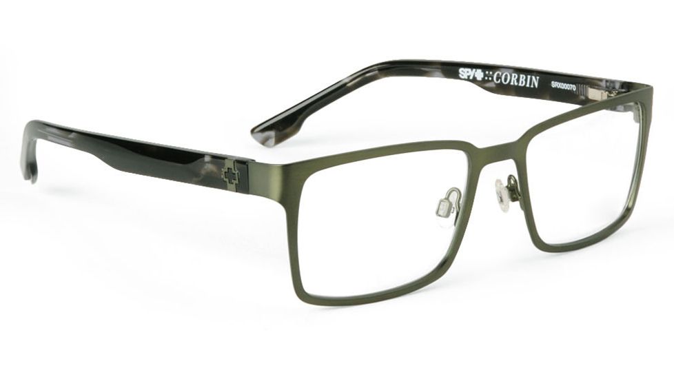 Spy Optic Progressive Prescription Eyeglasses - Corbin 53 - Olive Frame SRX00070PROG