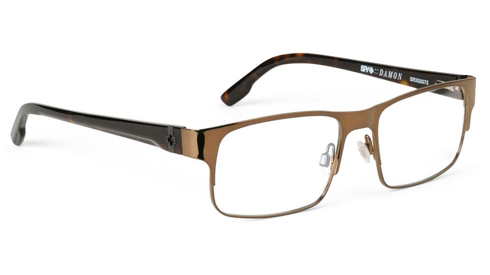 Spy Optic Progressive Prescription Eyeglasses - Damon 53 - Mahogany Frame SRX00075PROG