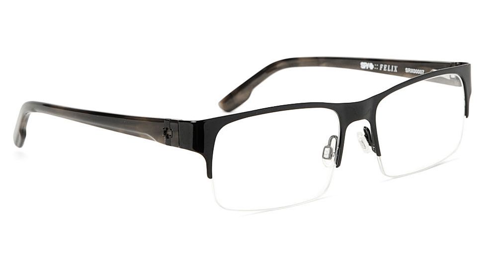 Spy Optic Progressive Prescription Eyeglasses - Felix 52 - Black/Black Tortoise Frame SRX00007PROG