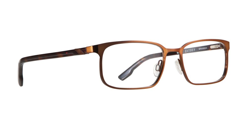 Spy Optic Progressive Prescription Eyeglasses - Hayden 53 - Chestnut Frame SRX00024PROG
