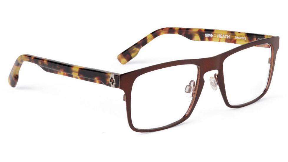 Spy Optic Progressive Prescription Eyeglasses - Heath 52 - Mahogany Frame SRX00072PROG