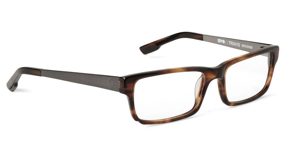 Spy Optic Progressive Prescription Eyeglasses - Travis 55 - Cuban Smoke Frame SRX00080PROG