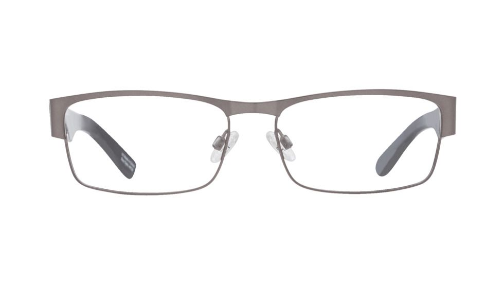 Spy Optic Trenton Single Vision Prescription Eyeglasses, Gunmetal/Black Frame-SRX00054SV