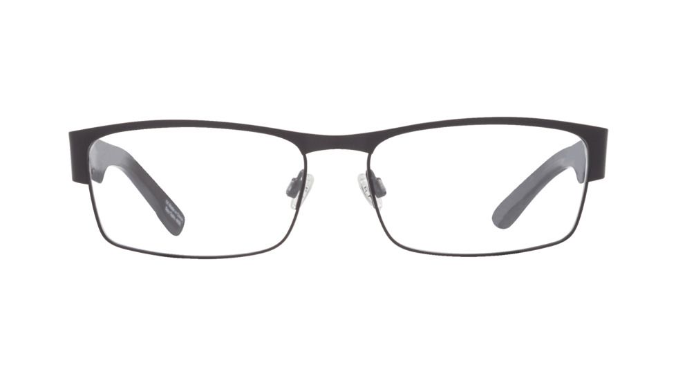 Spy Optic Trenton Single Vision Prescription Eyeglasses, Matte Black/Smoke Frame-SRX00053SV