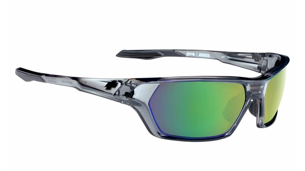 Spy Optic Quanta Bifocal Prescription Sunglasses, ANSI Clear Smoke Frame, 673007240967BI