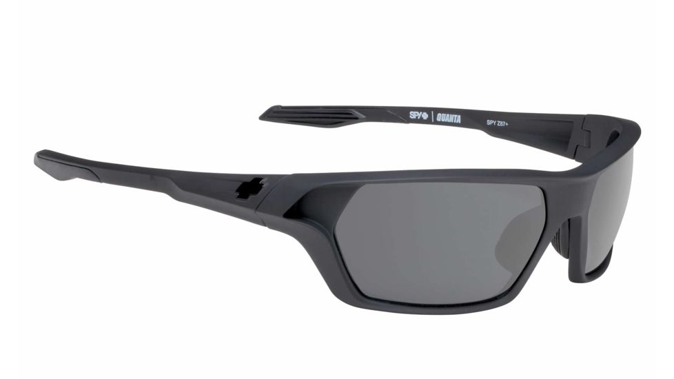 Spy Optic Quanta Bifocal Prescription Sunglasses, ANSI Matte Black Frame, 673007243129BI