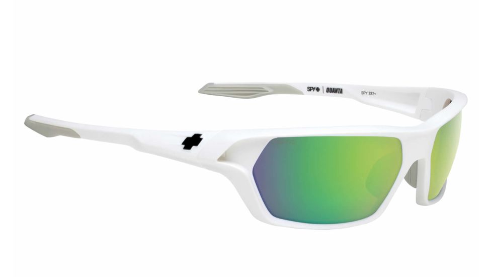 Spy Optic Quanta Bifocal Prescription Sunglasses, ANSI Matte White Frame, 673007244815BI