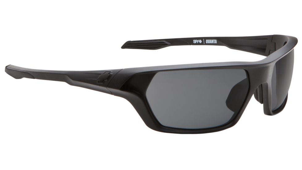 Spy Optic Quanta Bifocal Prescription Sunglasses, Matte Black (ANSI) Frame, Polarized, 673007243861BI