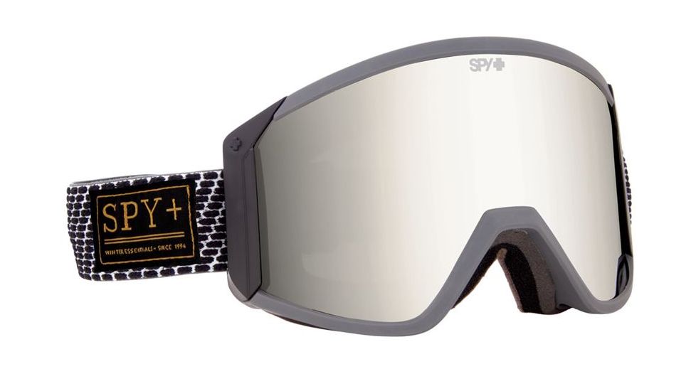 Spy Optic Raider Ski Goggles - Undercover BlackFrame, Bronze W/ Silver Mirror &amp; Persimmon Lens, 313074199387
