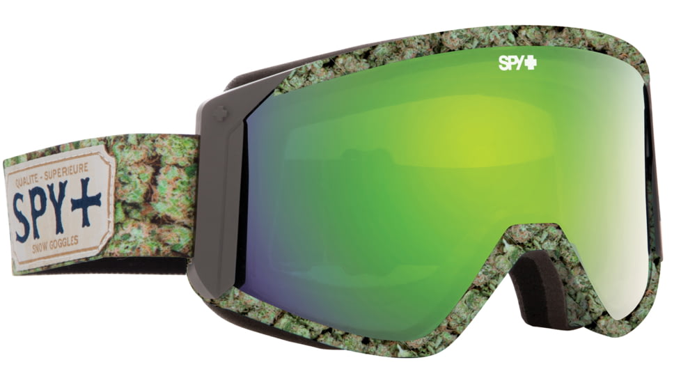 Spy Optic Raider Snow Goggles - Cali Kush/Flight Frame and Yellow W/ Green Spectra Lens 313074836397