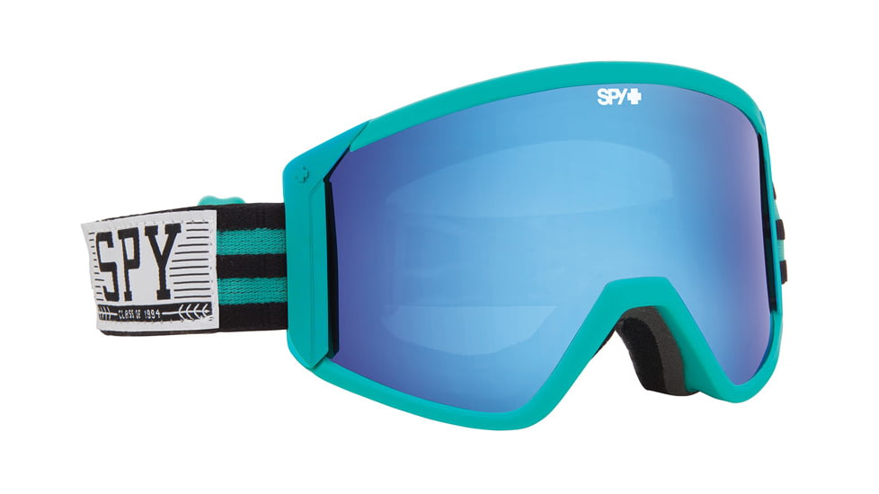 Spy Optic Raider Snow Goggles - Chairlift Collegiate Frame - Bronze w/Light Blue Spectra + Persimmon Lens 313074603845