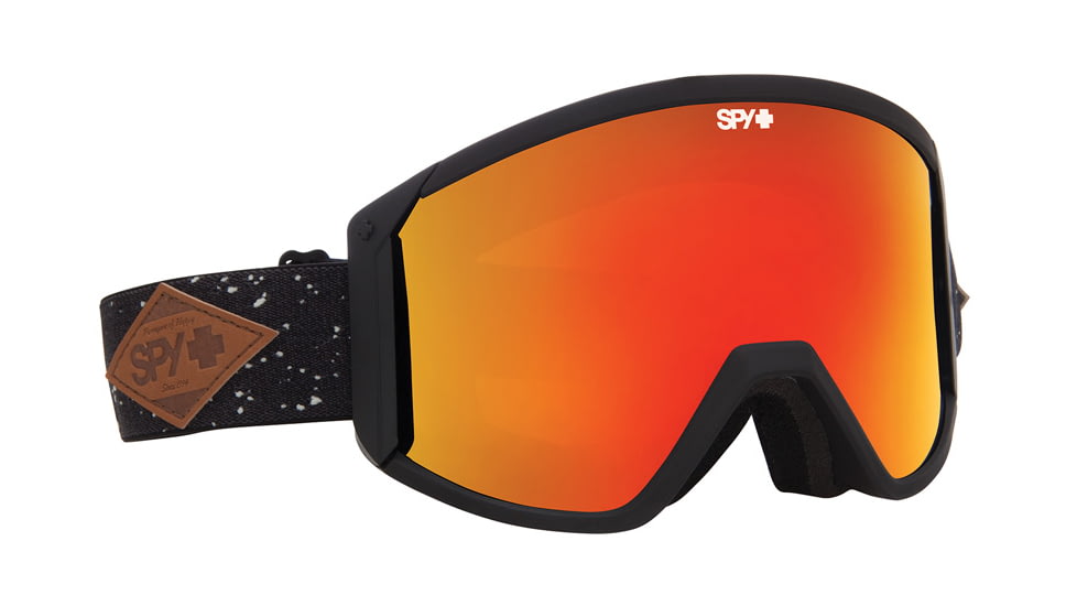 Spy Optic Raider Snow Goggles - Midnight Makeout Frame - Bronze w/Red Spectra Persimmon Lens 313074611951