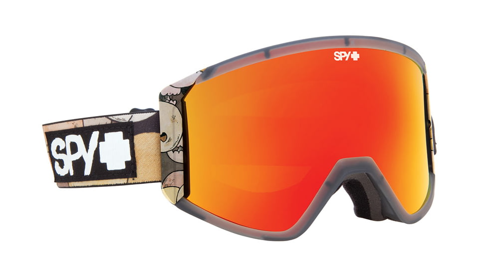 Spy Optic Raider Snow Goggles - Spy + Travis Millard Frame - Bronze w/Red Spectra Persimmon Lens 313074622951
