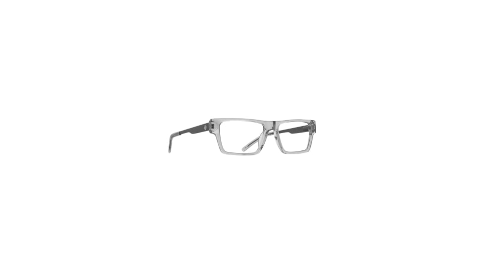 Spy Optic Renley Fusion 54 Men's Sunglasses, Crystal Smoke Matte Dark Gunmetal Frame, Demo w/ Spy+ Lens Print Lens, Medium/Large, 192413
