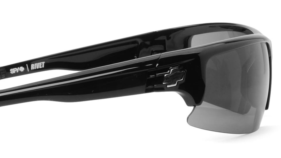 Spy Optic Rivet Sunglasses w/ Black Frame &amp; Grey Lens