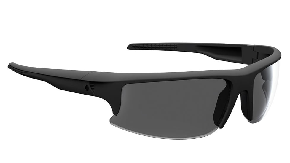 Spy Optic Rivet Sunglasses w/ Matte Black Frame &amp; Grey Lens