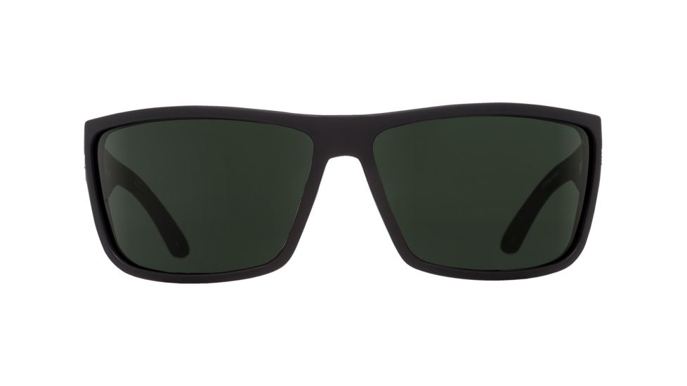 Spy Optic Rocky Single Vision Prescription Sunglasses, Matte Black Frame - 673248374863SV
