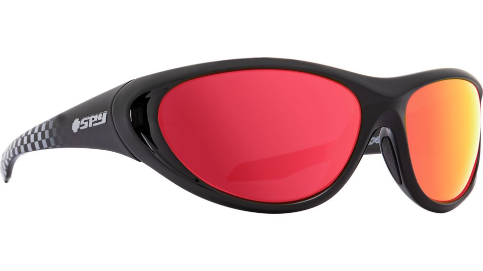 Spy Optic Scoop 2 Bifocal Prescription Sunglasses, Black Checkered Fade Frame, 6700000000021BI