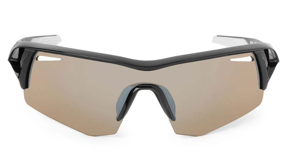 Spy Optic Screw Sunglasses w/ Black Frame &amp; Bronze Silver Mirror Lens