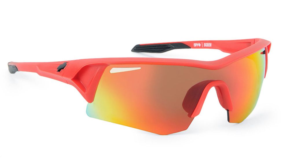 Spy Optic Screw Sunglasses w/ Spy + Matthew Busche Frame &amp; Bronze Red Spectra Lens
