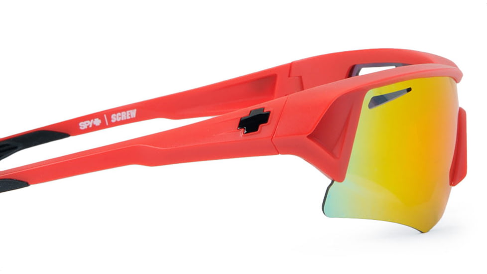 Spy Optic Screw Sunglasses w/ Spy + Matthew Busche Frame &amp; Bronze Red Spectra Lens