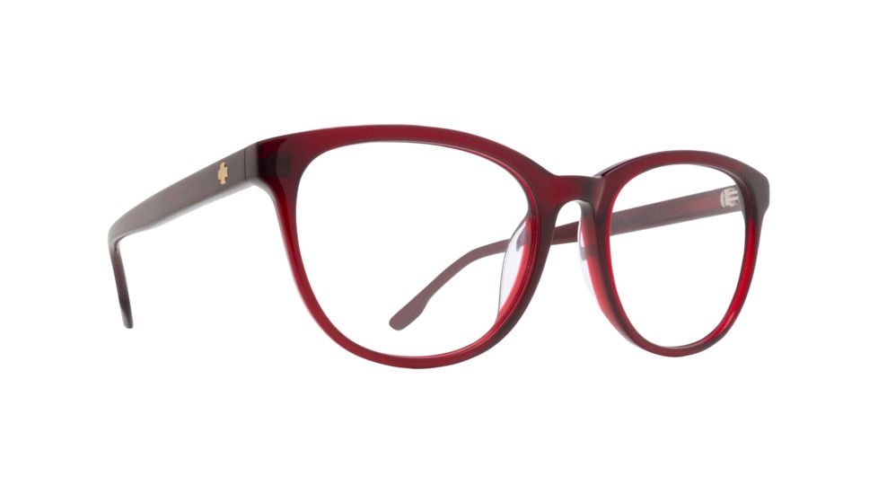 Spy Optic Shea Single Vision Prescription Eyeglasses, Garnet Frame, 573510052000SV