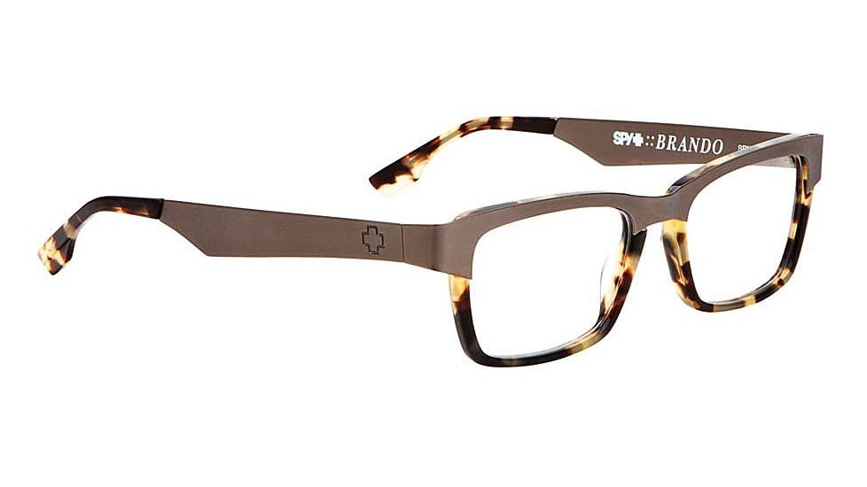 Spy Optic Single Vision Prescription Eyeglasses - Brando 51 - 1956 Tortoise Frame SRX00100RX