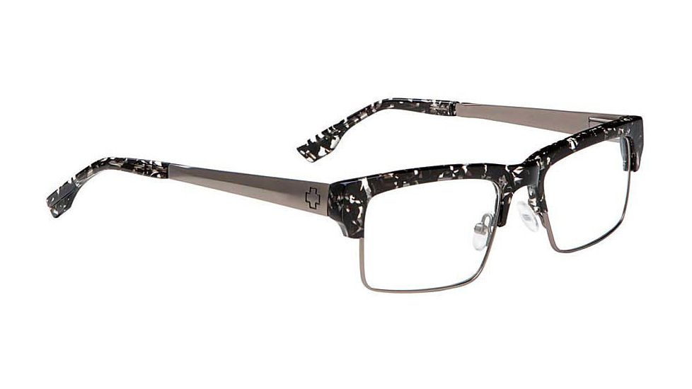 Spy Optic Single Vision Prescription Eyeglasses - Flint 51 - Black Flake/Gunmetal Frame SRX00096RX