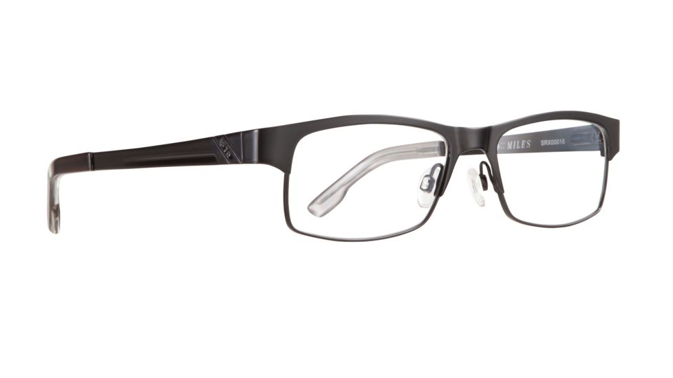 Spy Optic Single Vision Prescription Eyeglasses - Miles 52 - Black Frame SRX00016RX