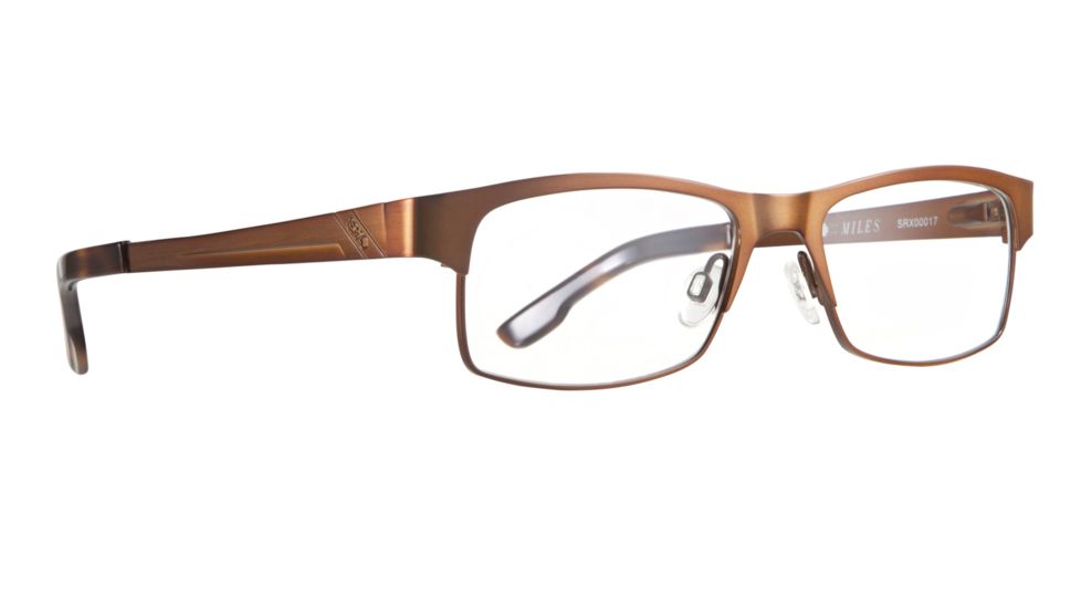 Spy Optic Single Vision Prescription Eyeglasses - Miles 52 - Chestnut Frame SRX00017RX