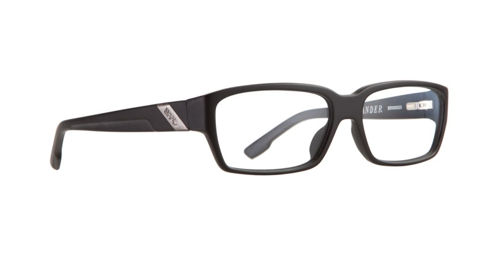 Spy Optic Single Vision Prescription Eyeglasses - Zander 55 - Matte Black Frame SRX00025RX