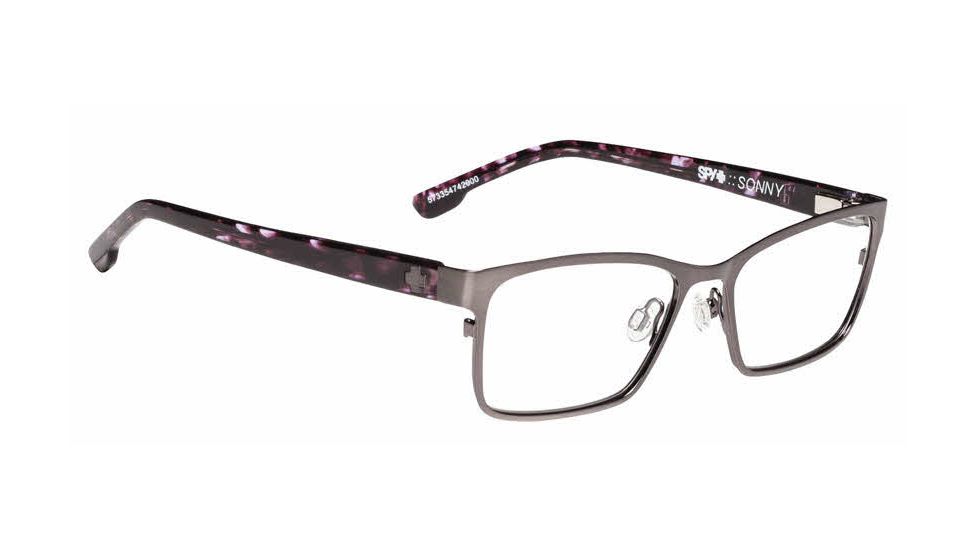 Spy Optic Sonny Eyeglasses, Matte Black/Black Tort Frame, 573354830000