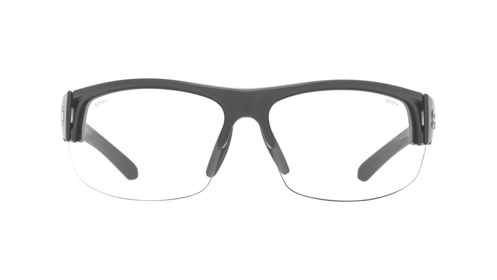 Spy Optic Sprinter Sunglasses, Matte Black Ansi Rx Frame, Clear Lens, 673502243094