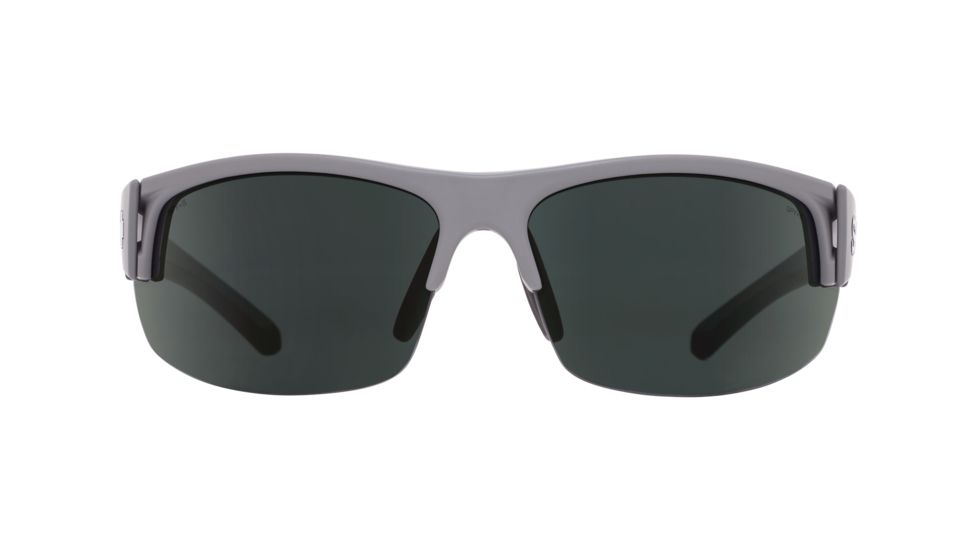 Spy Optic Sprinter Sunglasses, Primer Gray Ansi Rx Frame, Happy Gray/Green Lens, 673502794863