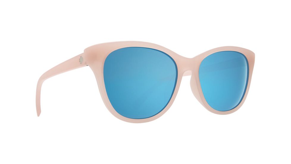 Spy Optic Spritzer Progressive Prescription Sunglasses, Matte Translucent Blush Frame, 673515087963PR