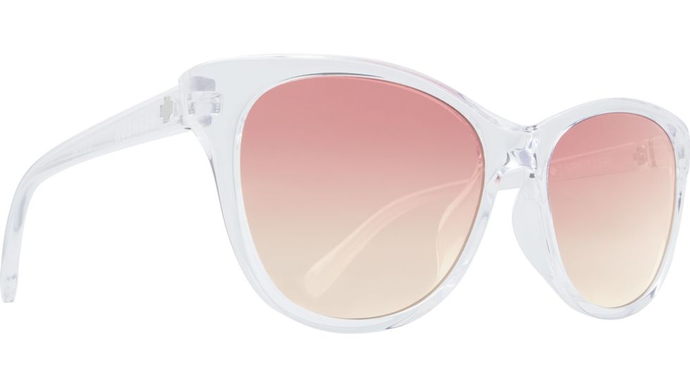 Spy Optic Spritzer Progressive Prescription Sunglasses, Clear Frame, 673515183895PR