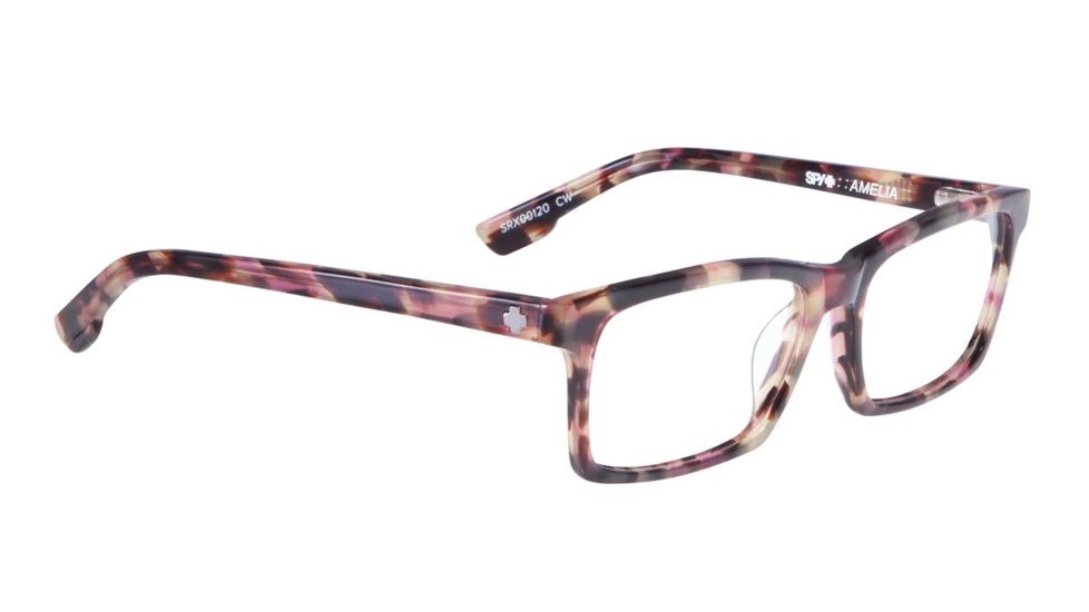 Spy Optic Amelia Single Vision Prescription Eyeglasses, Cherrywood Frame-SRX00120SV