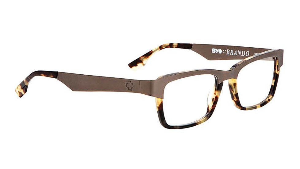 Spy Optic Brando Eyeglasses - 1956 Tortoise Frame &amp; Clear Lens SRX00100