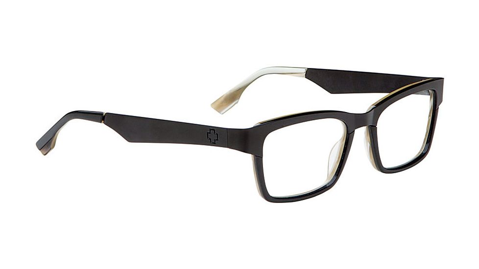Spy Optic Brando Eyeglasses - Black Horn Frame &amp; Clear Lens SRX00098