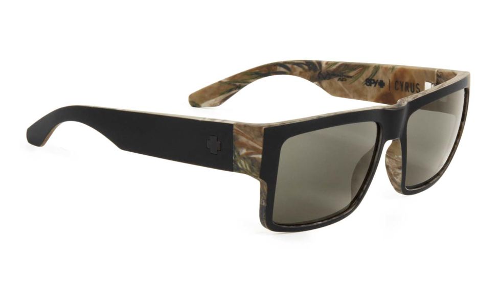Spy Optic Cyrus Single Vision Prescription Sunglasses, Decoy Frame, Happy Grey Green Lens-673180667863SV