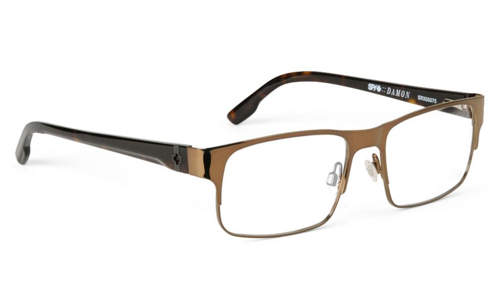 Spy Optic Damon Eyeglasses - Mahogany Frame &amp; Clear Lens SRX00075