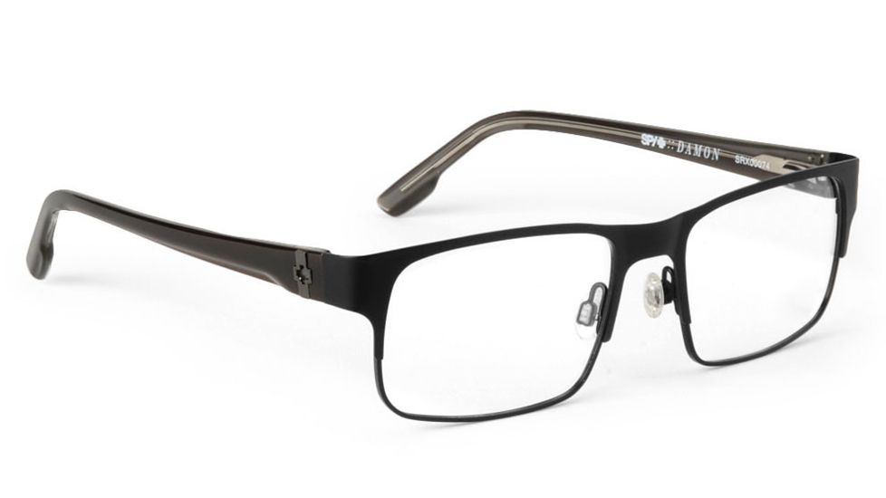 Spy Optic Damon Eyeglasses - Matte Black Frame &amp; Clear Lens SRX00074
