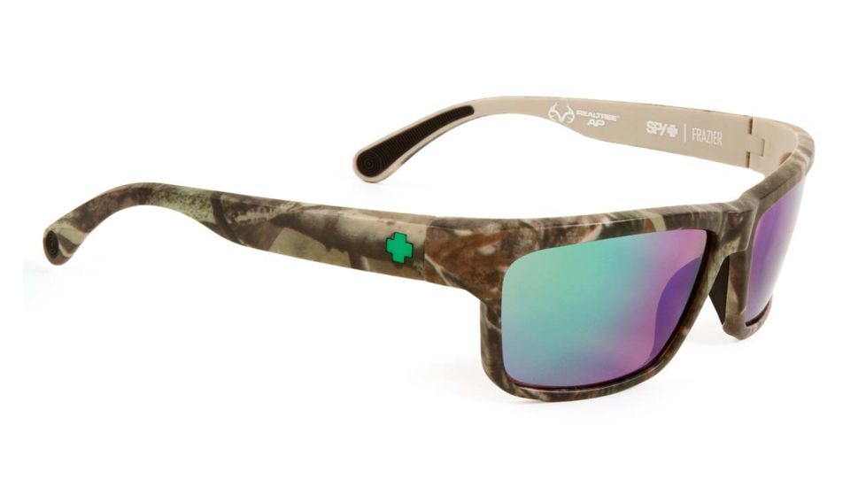Spy Optic Frazier Bifocal Prescription Sunglasses, Spy Realtree Frame, Happy Bronze Polarized w/Green Spectra Lens, Polarized-673176986861BI