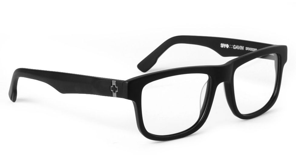 Spy Optic Gavin Eyeglasses - Matte Black Frame &amp; Clear Lens SRX00089