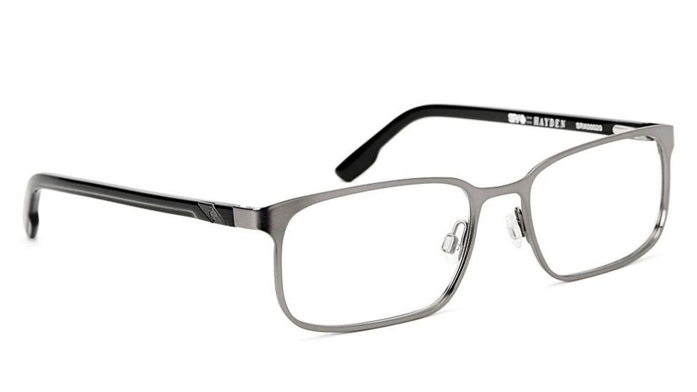 Spy Optic Hayden Eyeglasses - Gunmetal Frame &amp; Clear Lens SRX00020