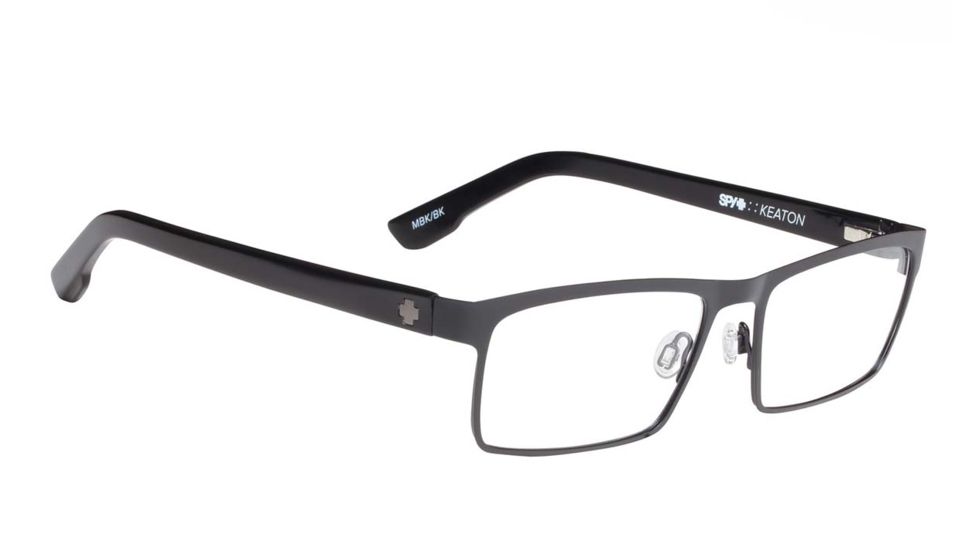 Spy Optic Keaton Progressive Prescription Eyeglasses, Matte Black/Black Frame-573255108000PR