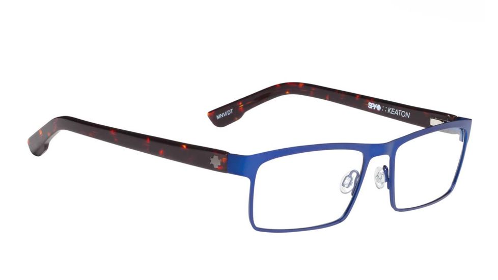 Spy Optic Keaton Progressive Prescription Eyeglasses, Matte Navy/Dark Tortoise Frame-573255113000PR